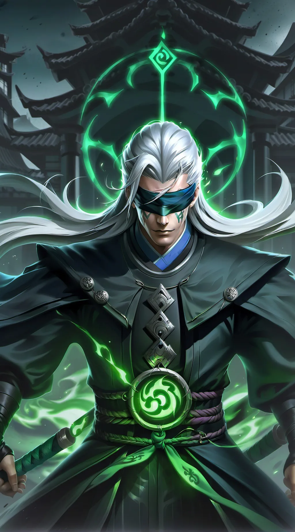 ai character: Gojo Satoru background