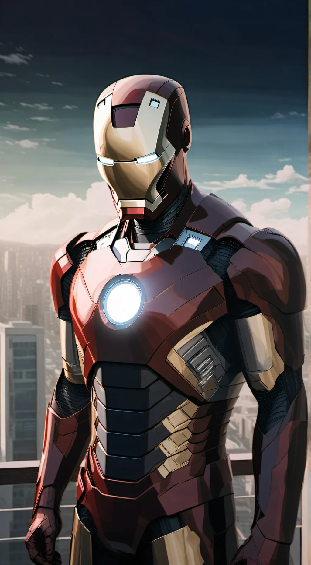 ai character: Tony Stark  background