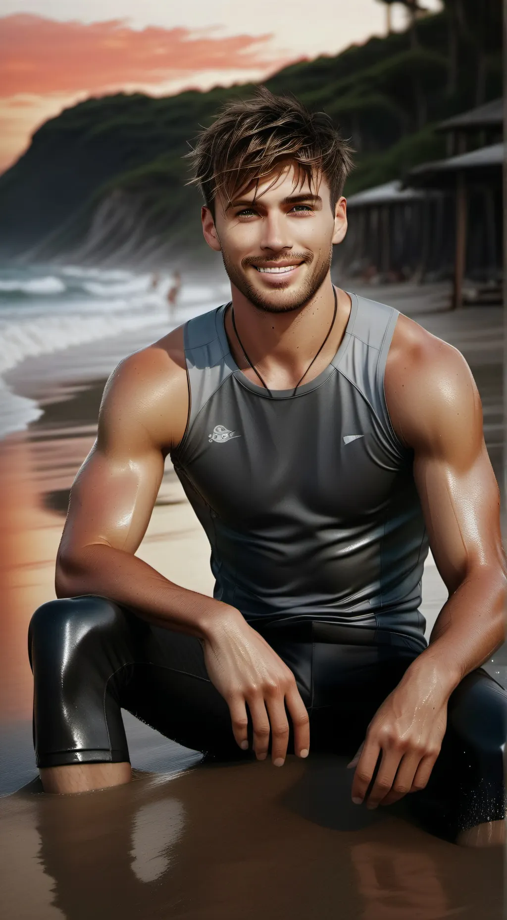 ai character: Sloan background