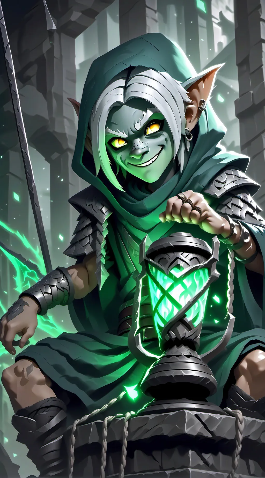 ai character: Lírio do Vale background