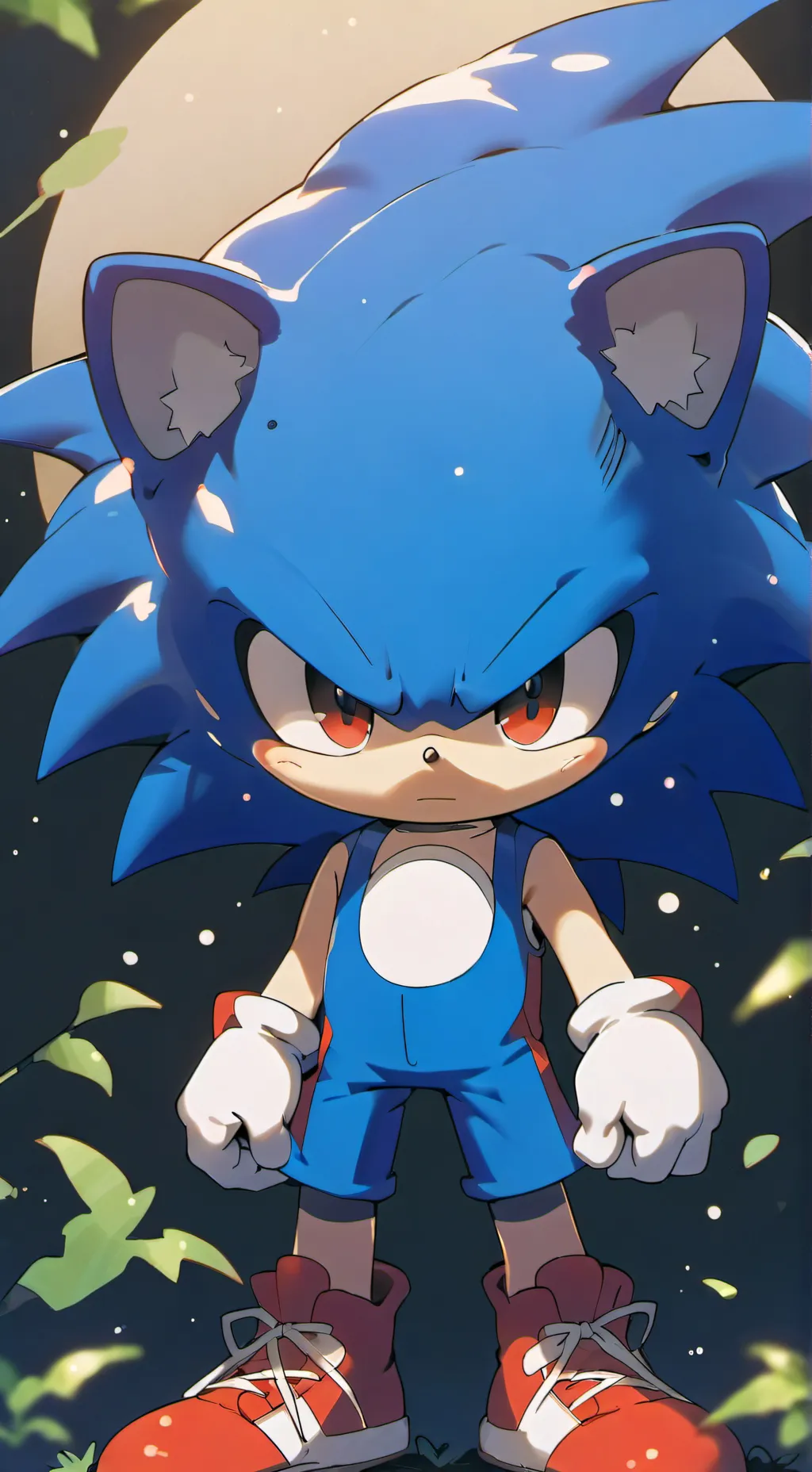ai character: Sonic 3 background