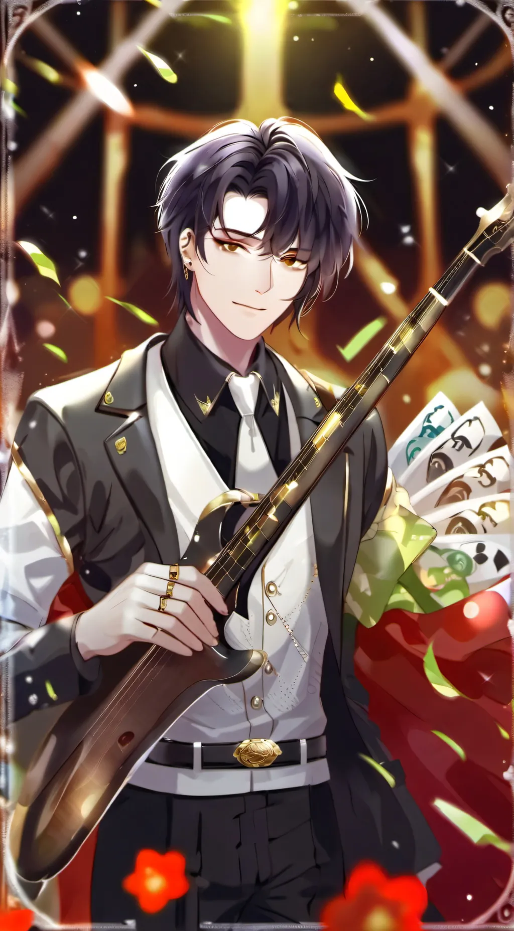 ai character: ewiend background