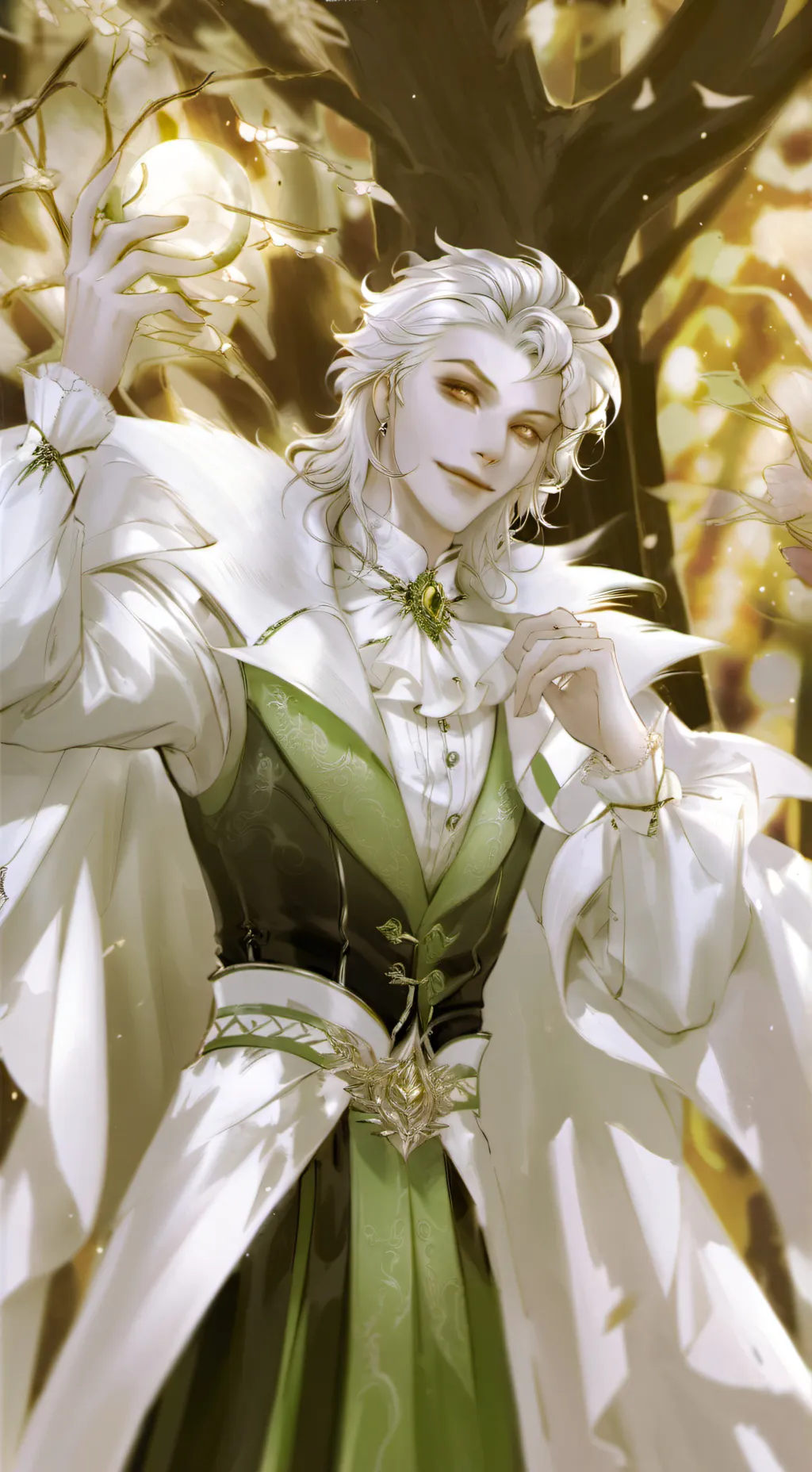 ai character: LOV  background