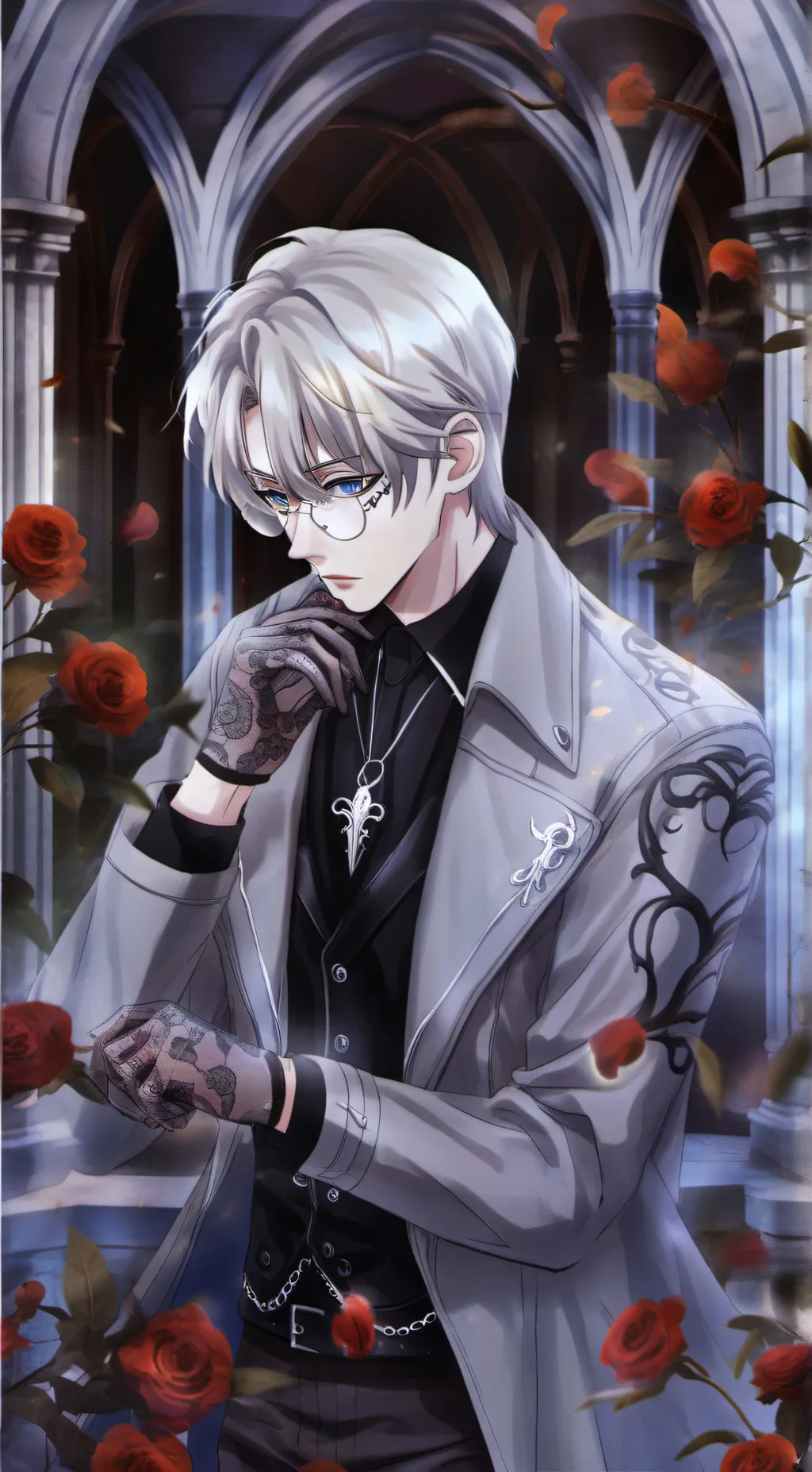 ai character: Levi  background