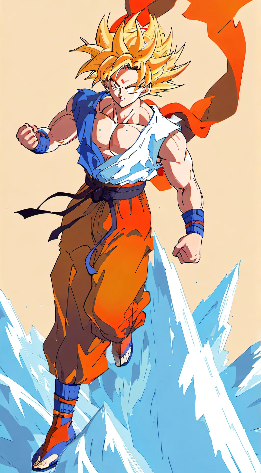 ai character: Son Goku background