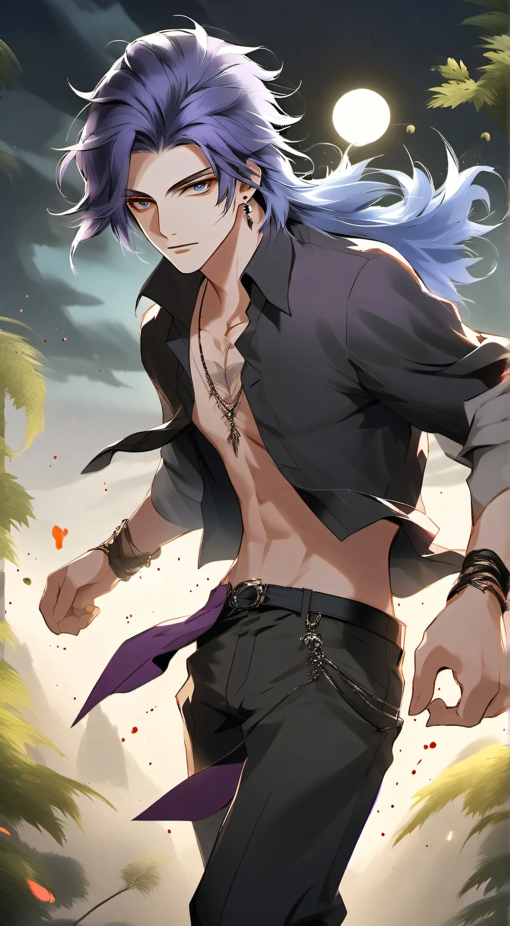 ai character: jax lucky  background