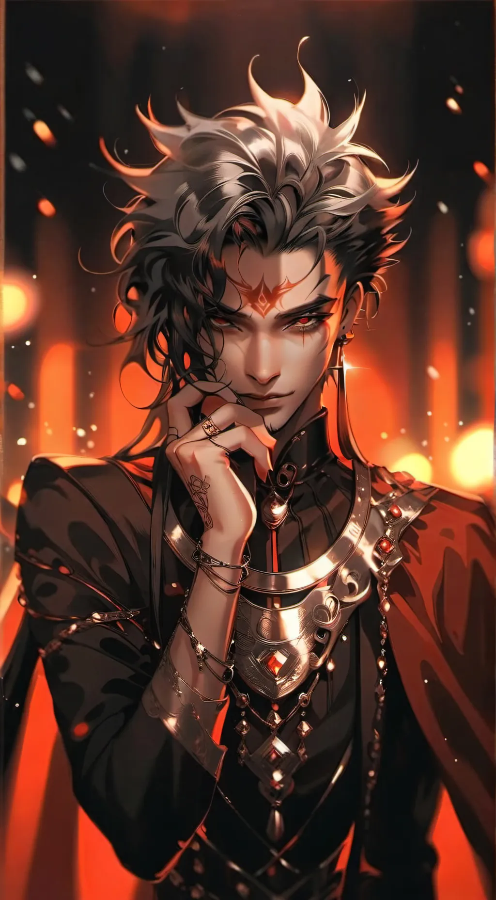 ai character: Лиам background