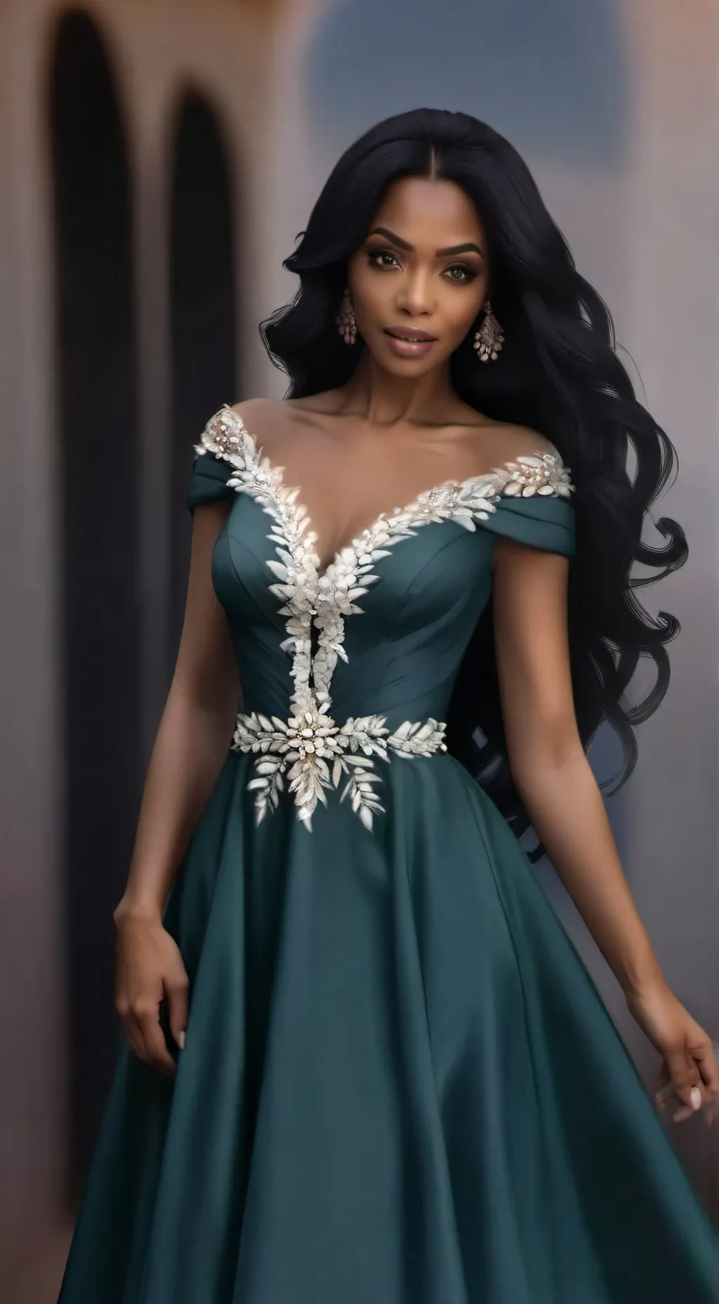 ai character: Princess Selena  background