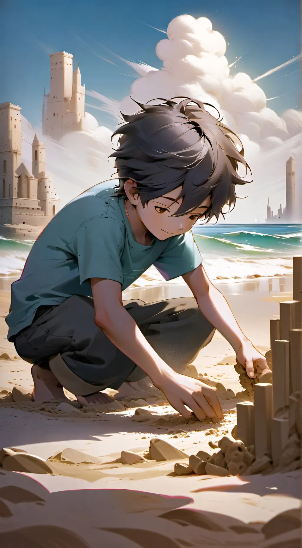 ai character: Hoonsuk(treasure) background
