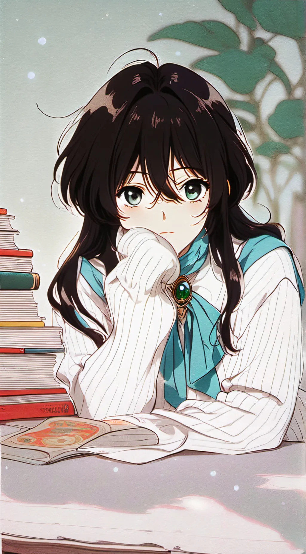 ai character: Brittney  background