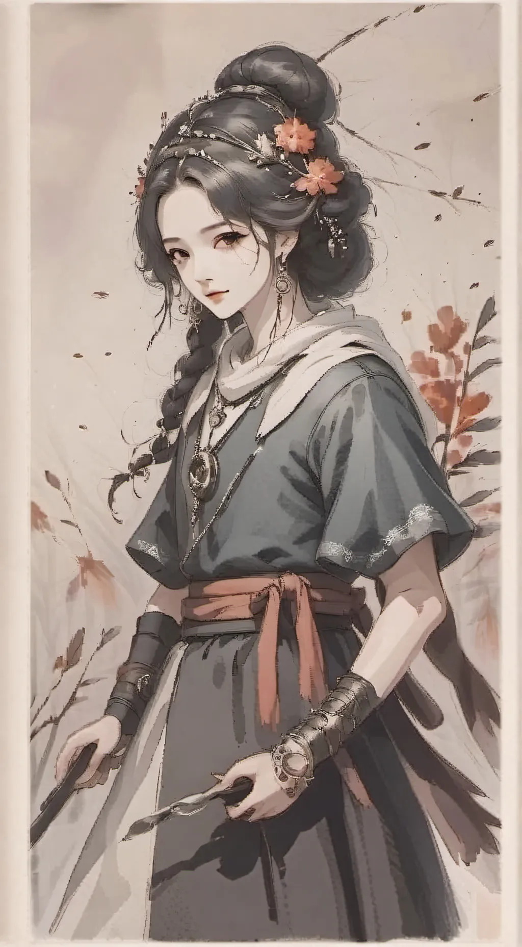ai character: peace background