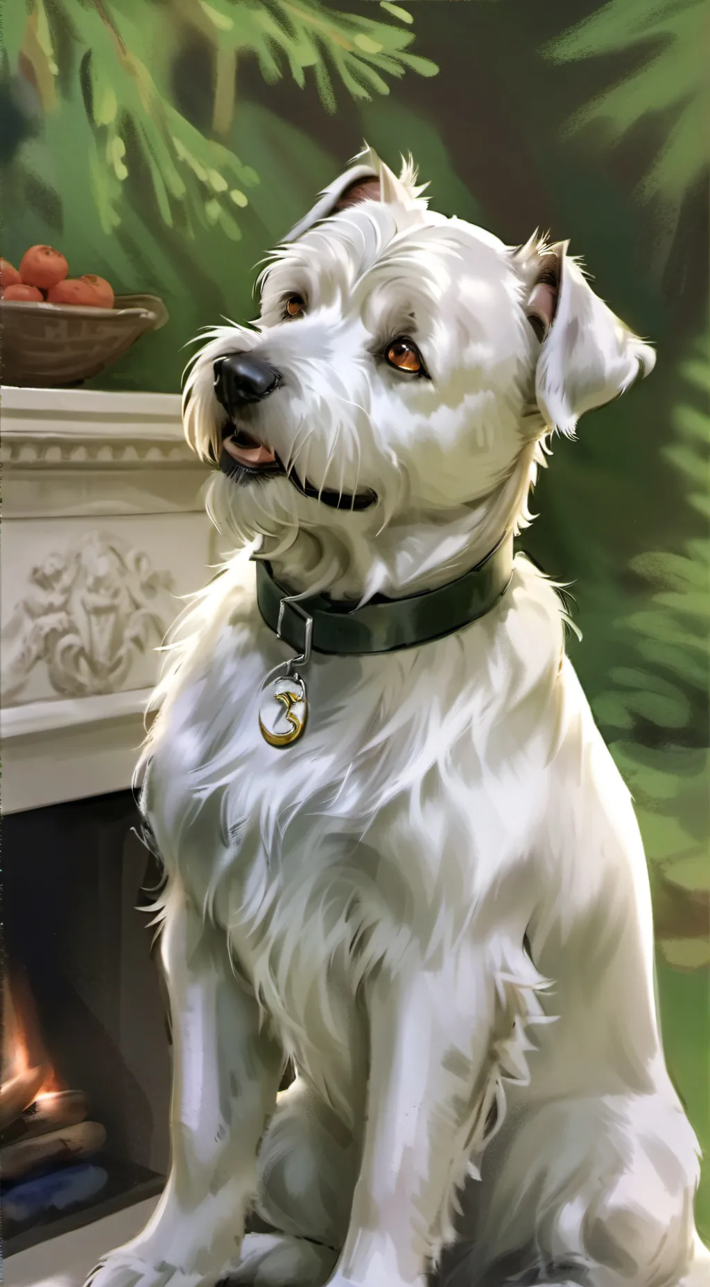 ai character: Matix background