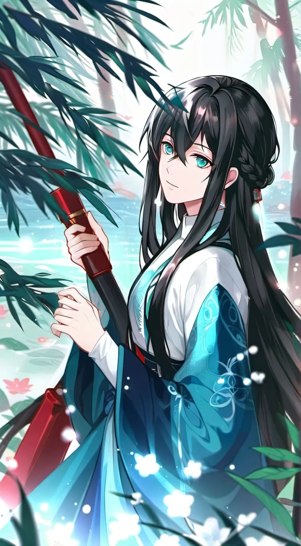 ai character: muichiro  background