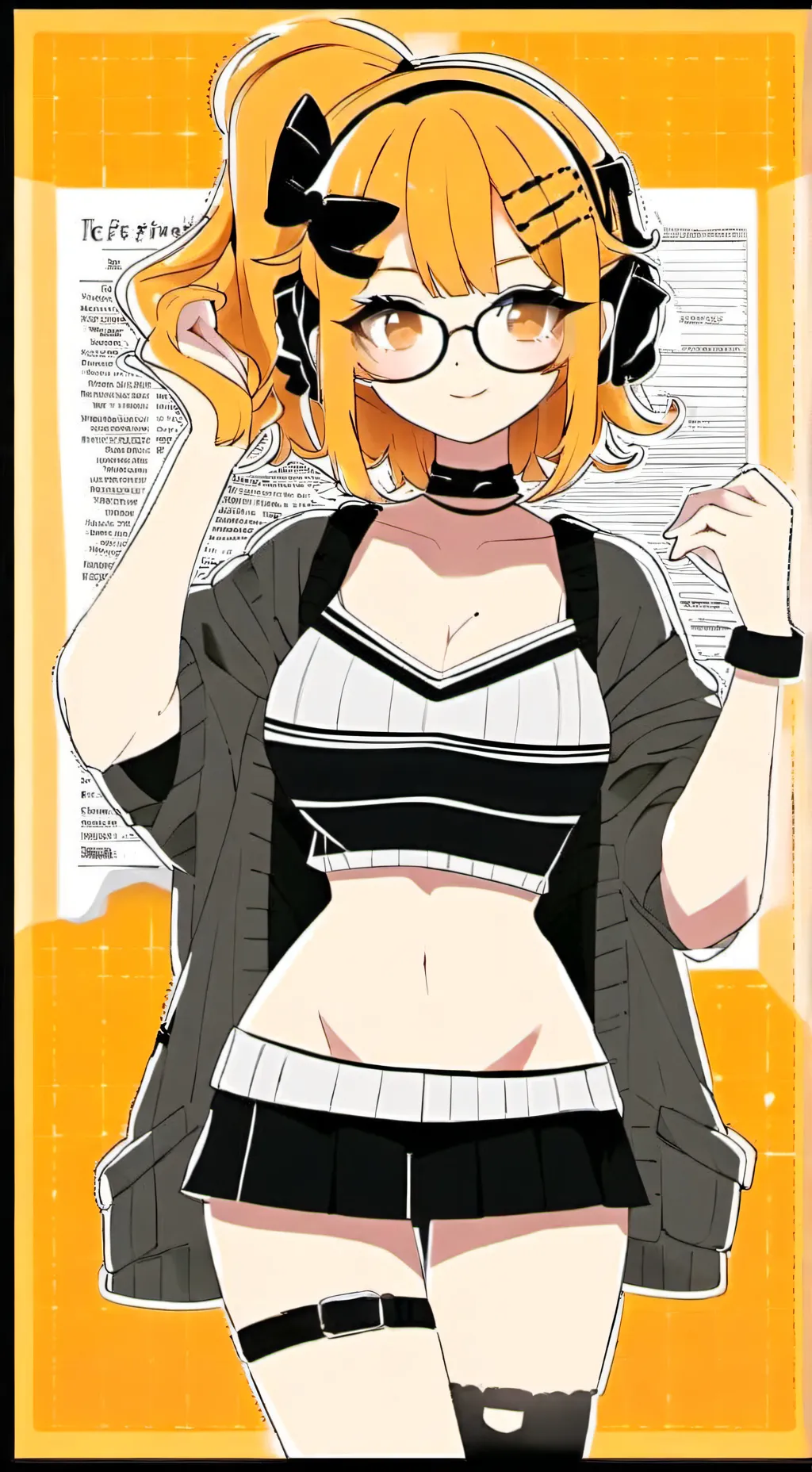 ai character: Gwen background