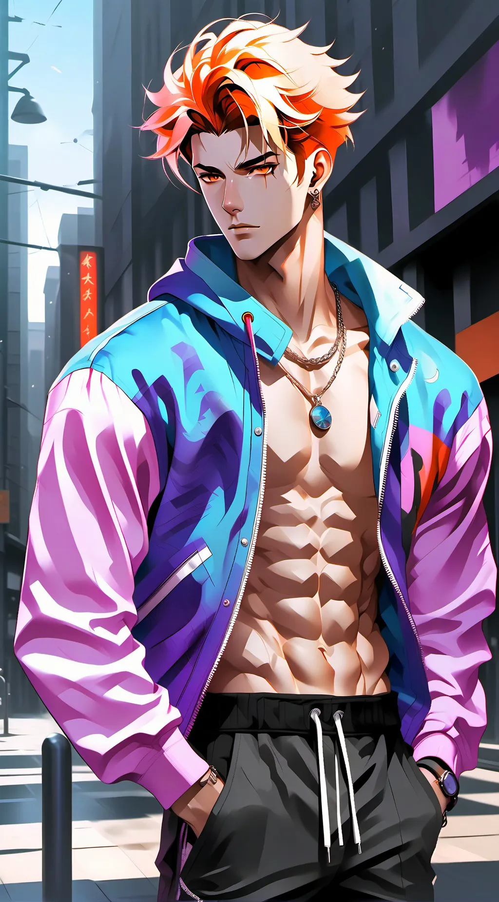 ai character: max background