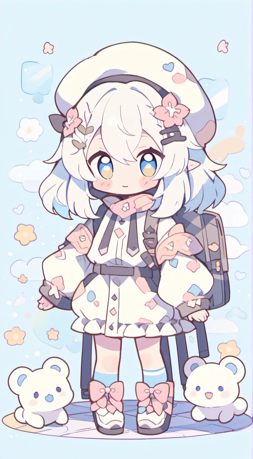 ai character: menina mimada background