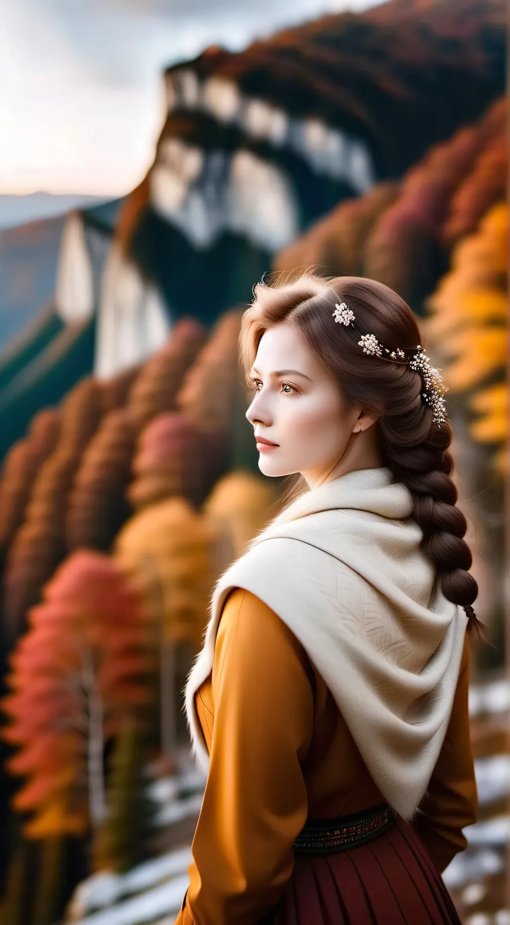 ai character: Luna background