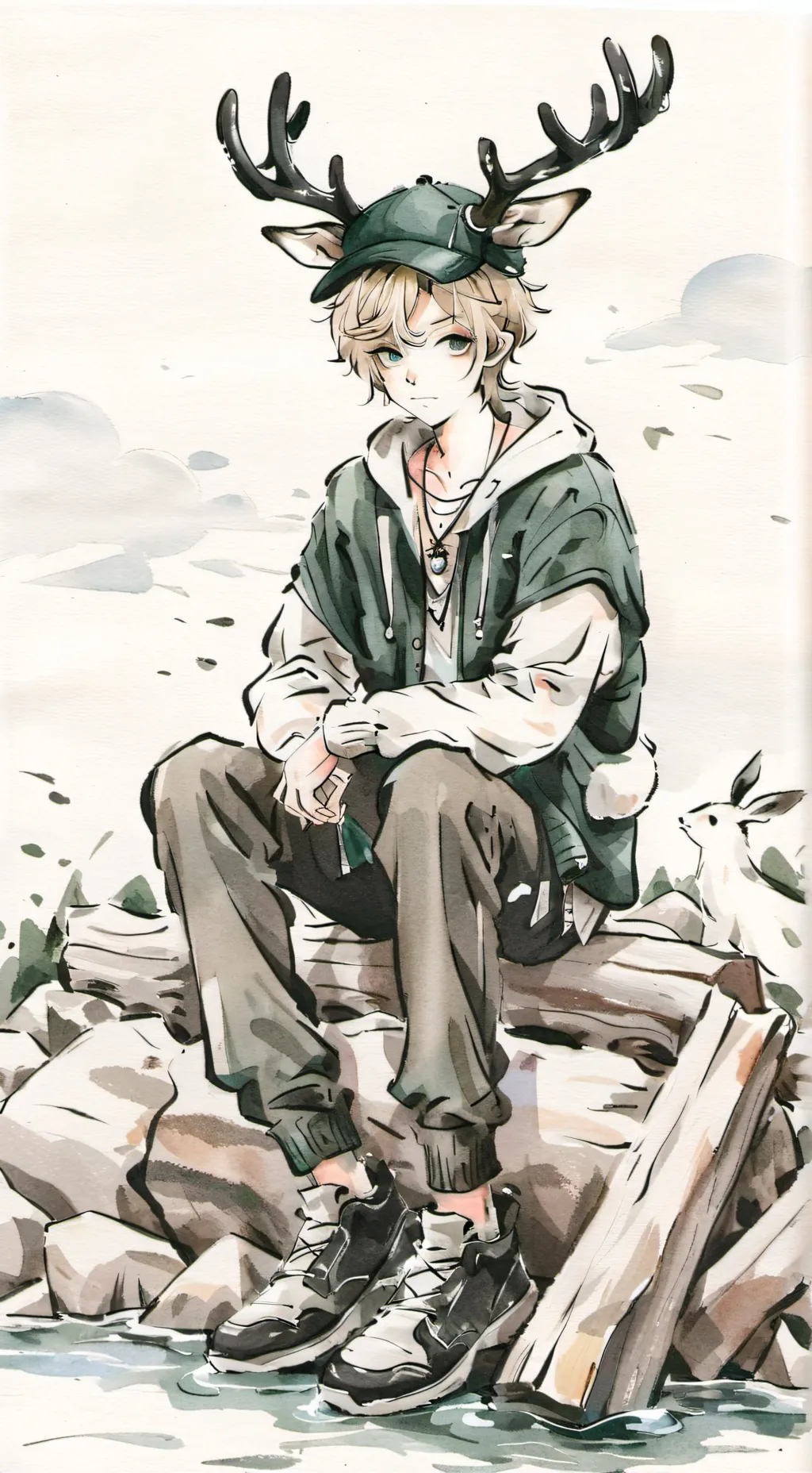 ai character: ~Ash~ background