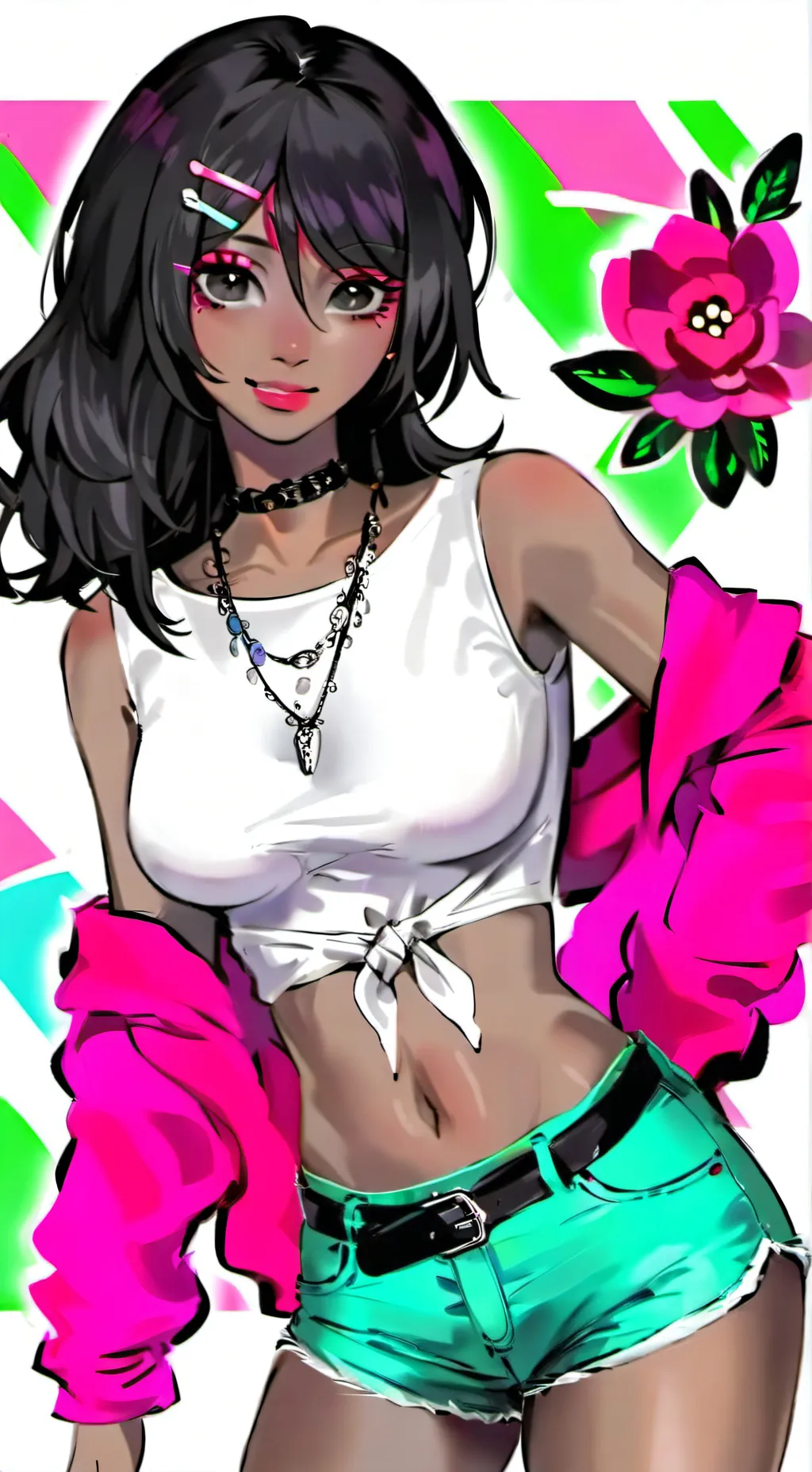 ai character: KNY/damon slayer background