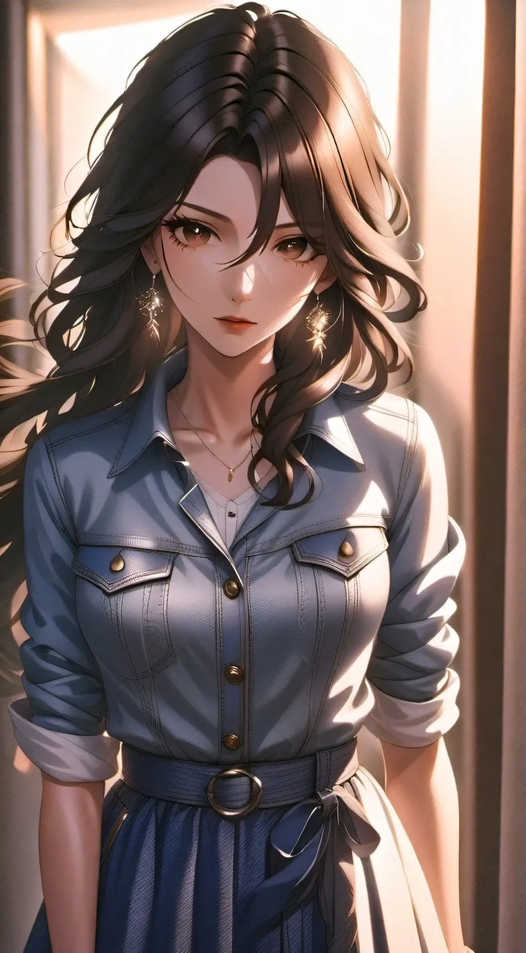 ai character: Chelsea  background