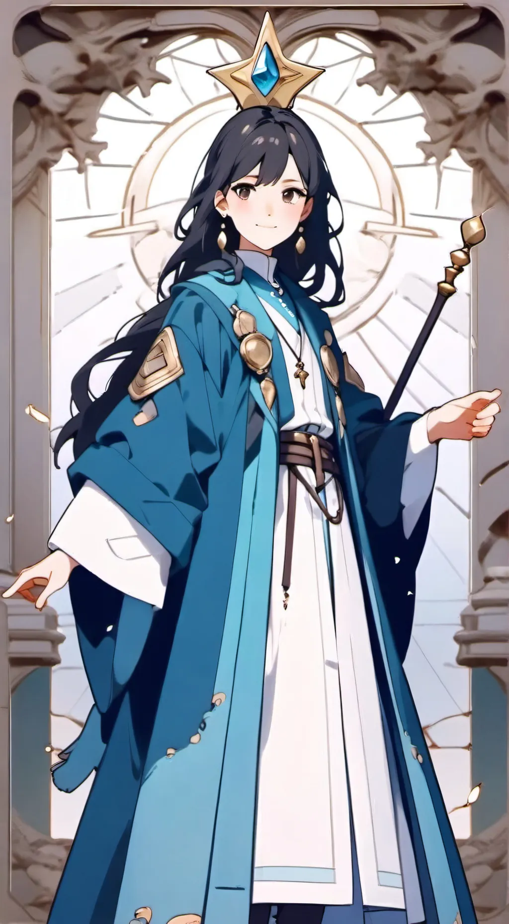 ai character: Naymic Lang background