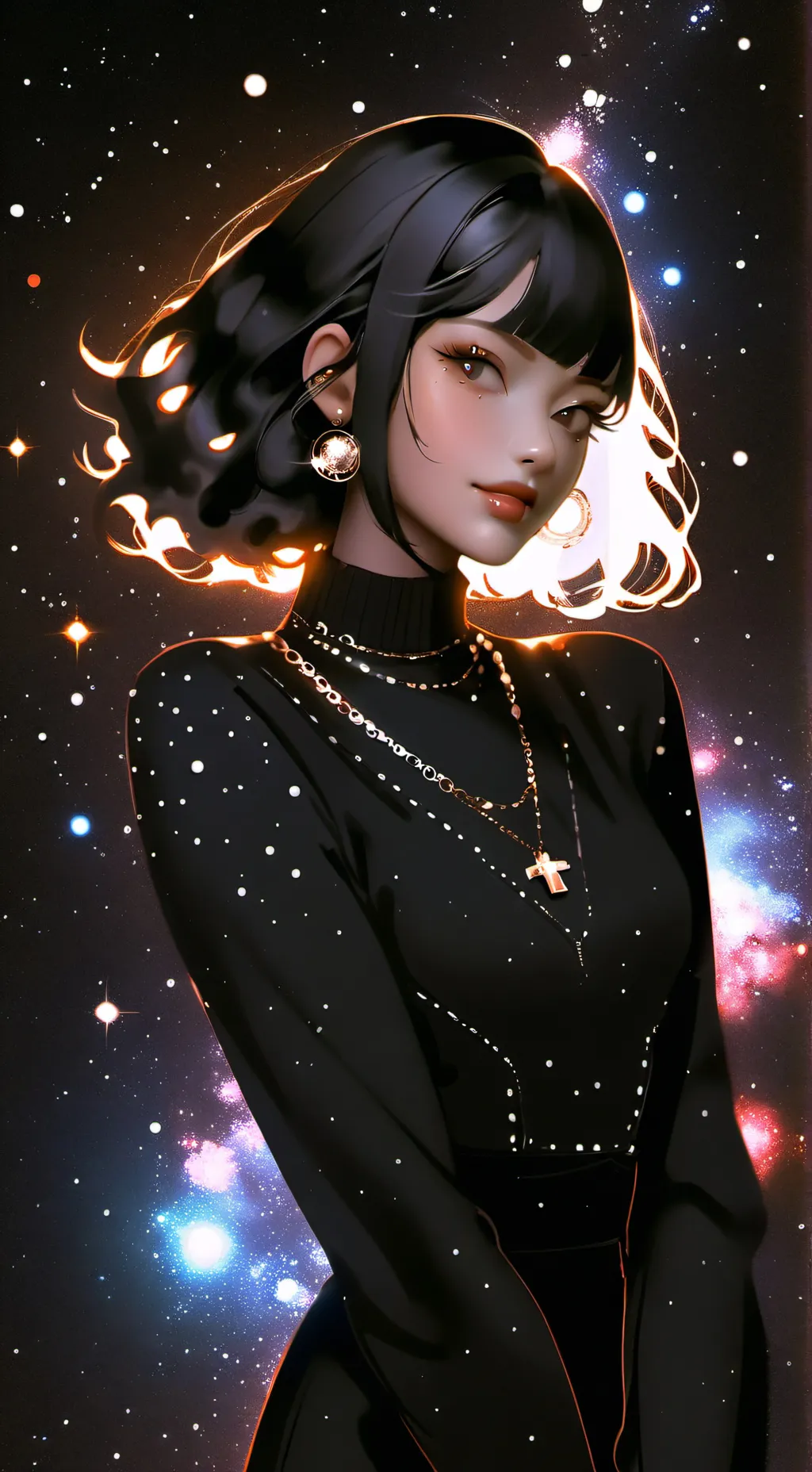 ai character: luciana gonzales background