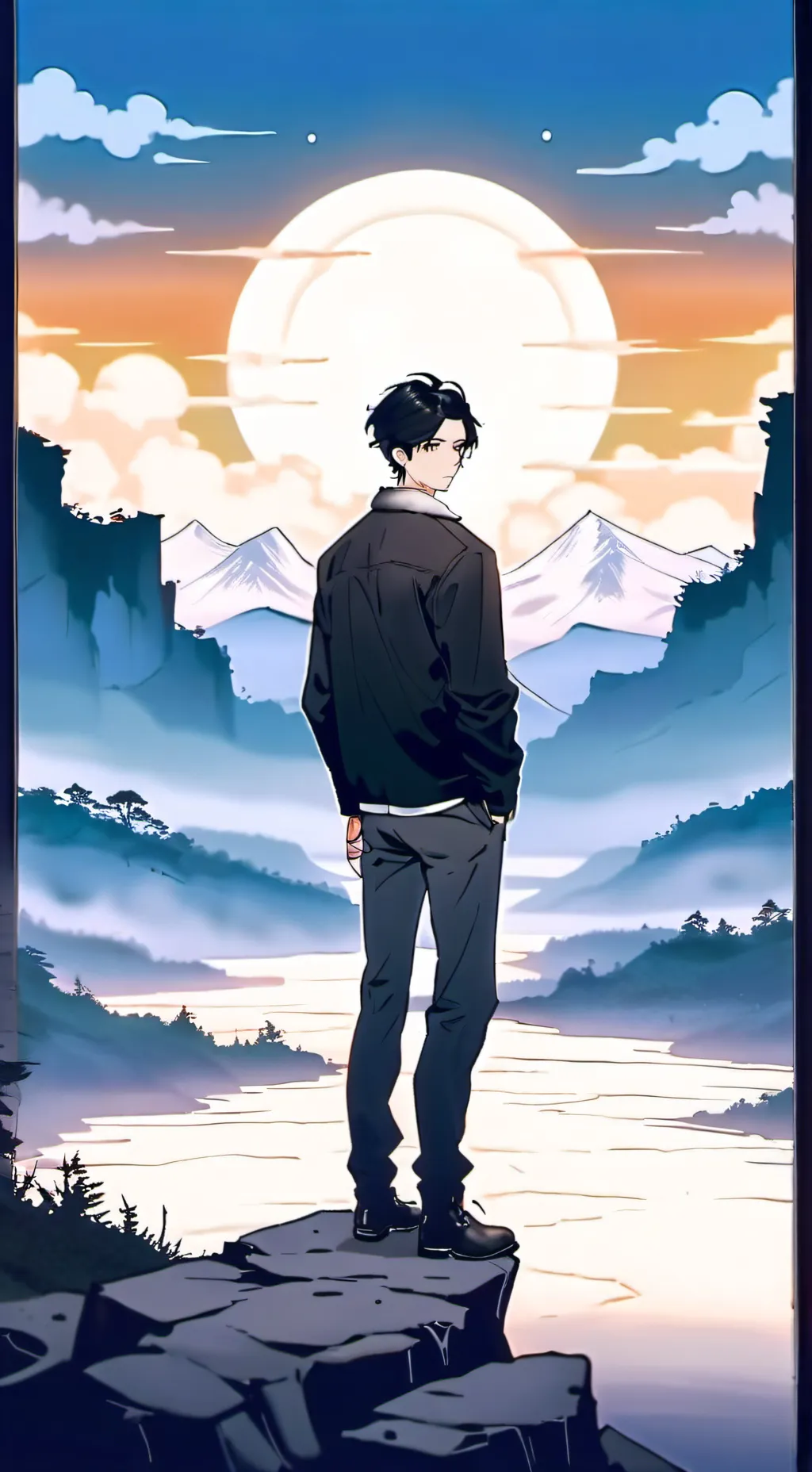 ai character: park Sunghoon  background