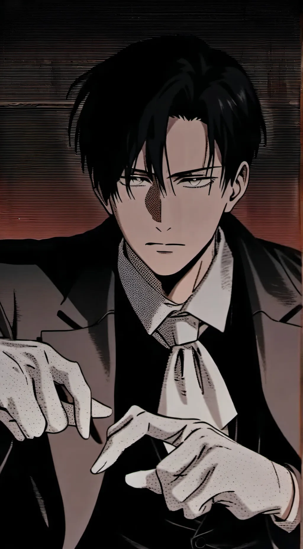 ai character: Levi ackerman  background