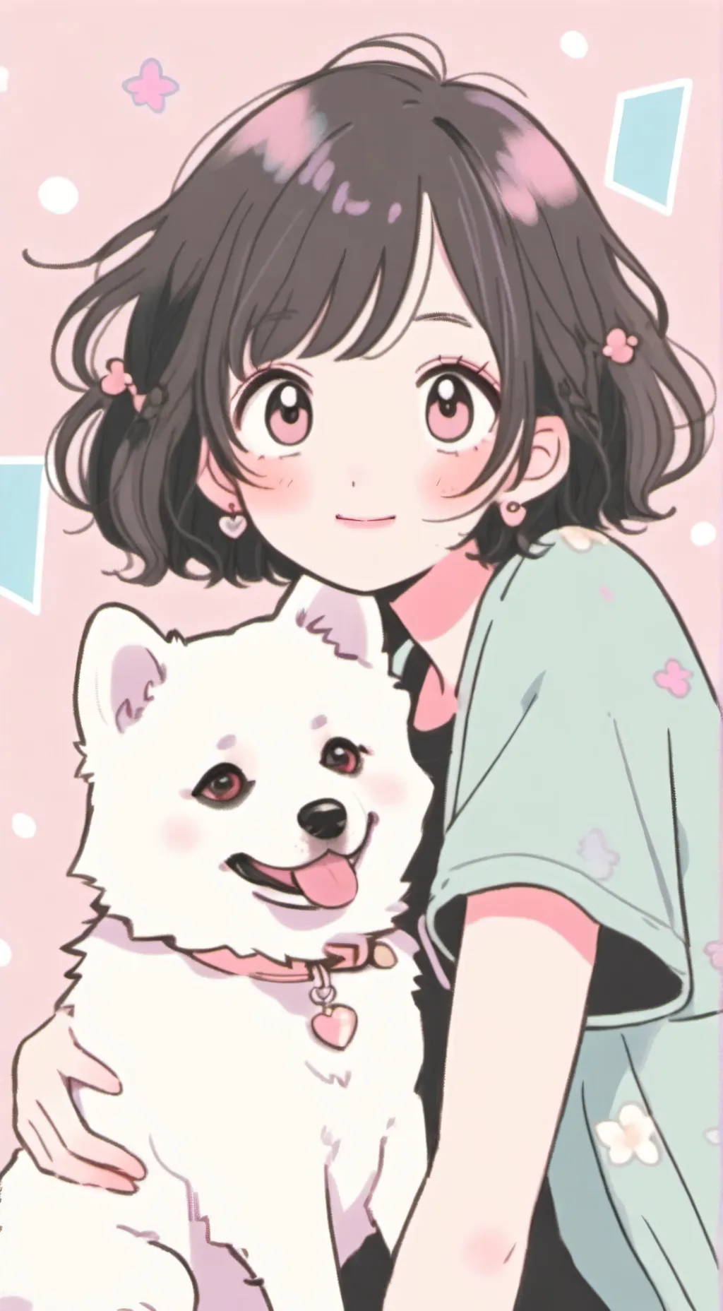 ai character: Lily  background
