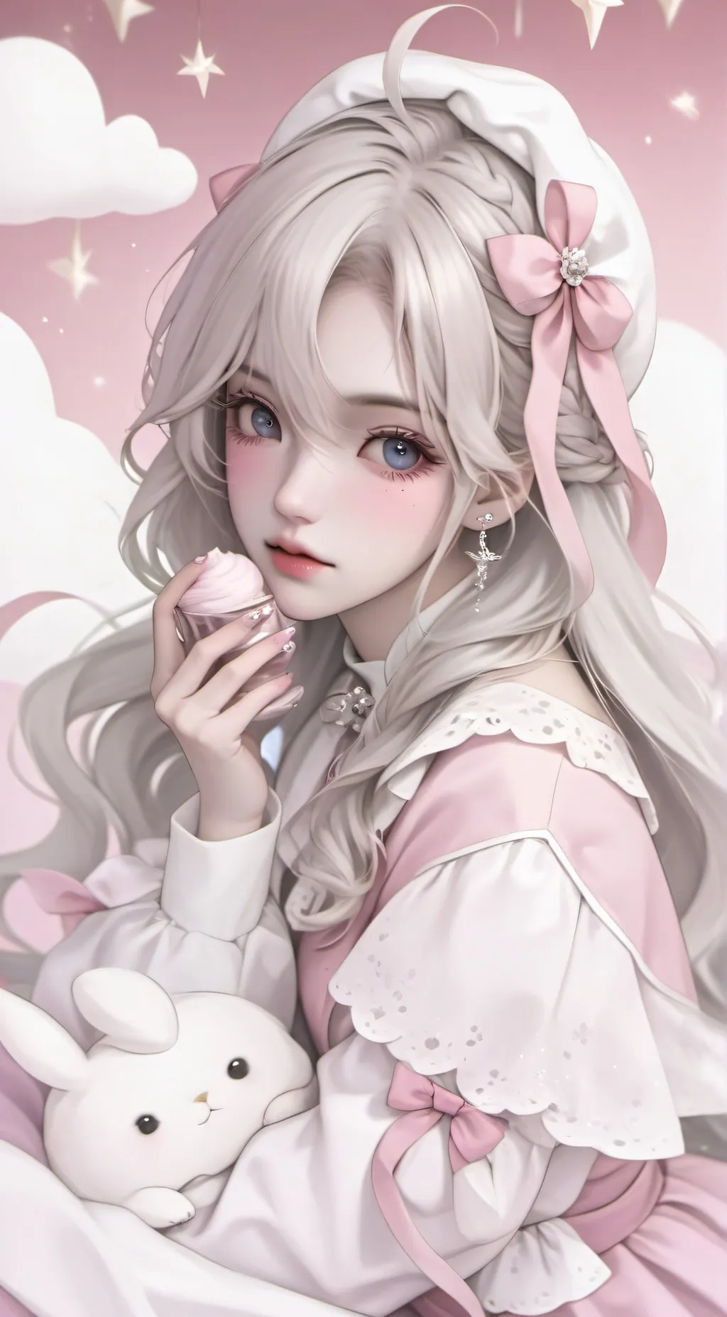 ai character: ivy  background