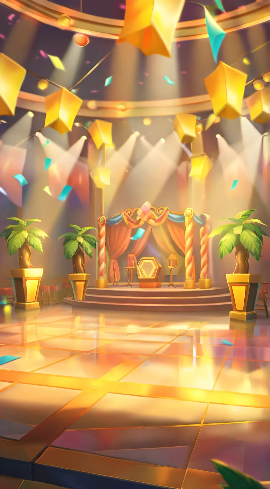 ai character: Prom background
