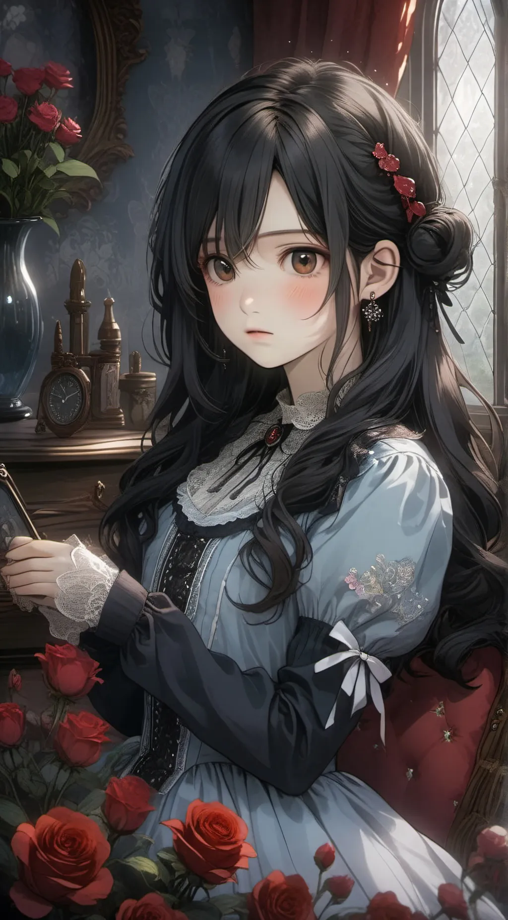ai character: Kylie  background