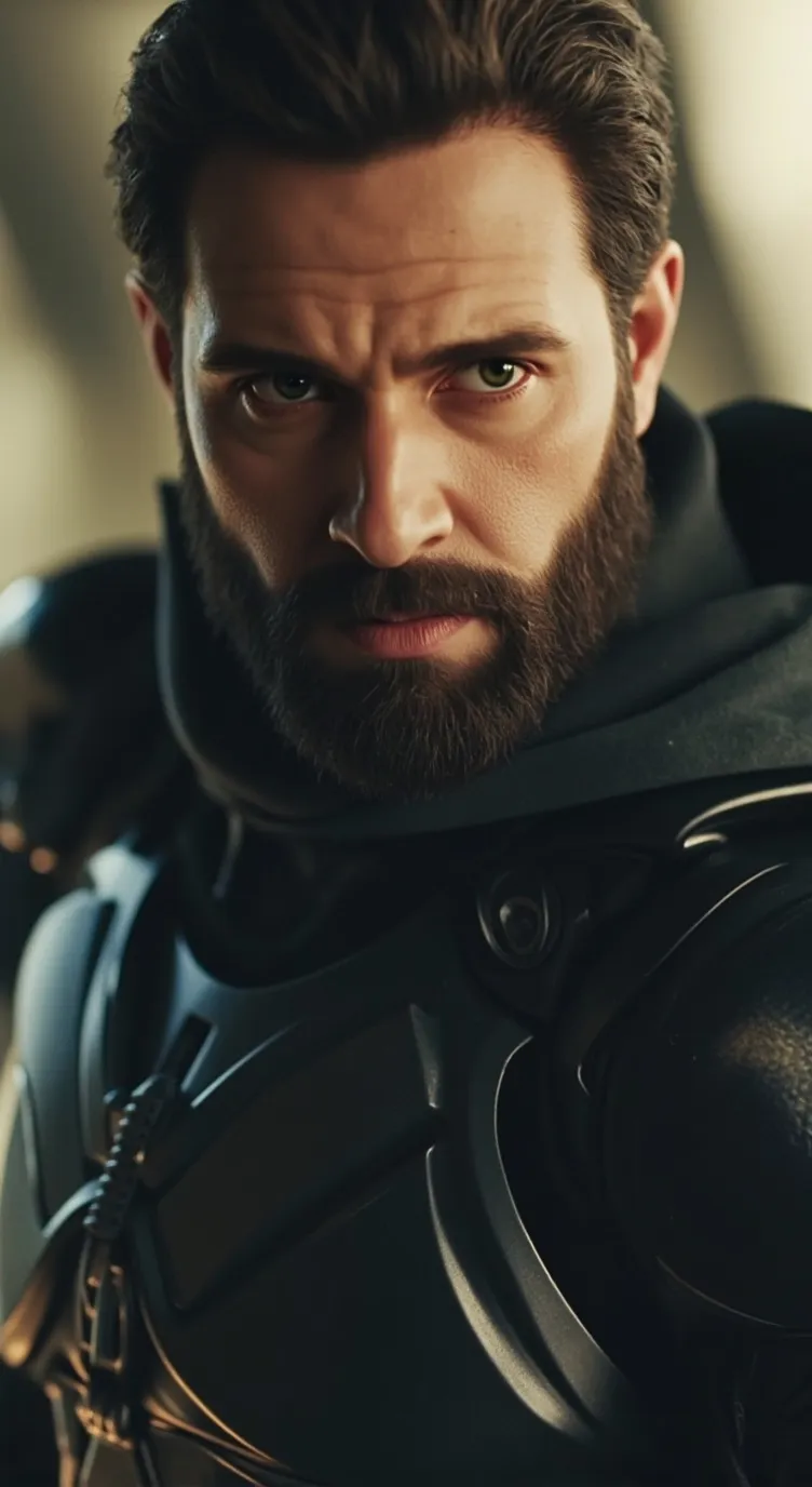 ai character: Commander Ares Vex background