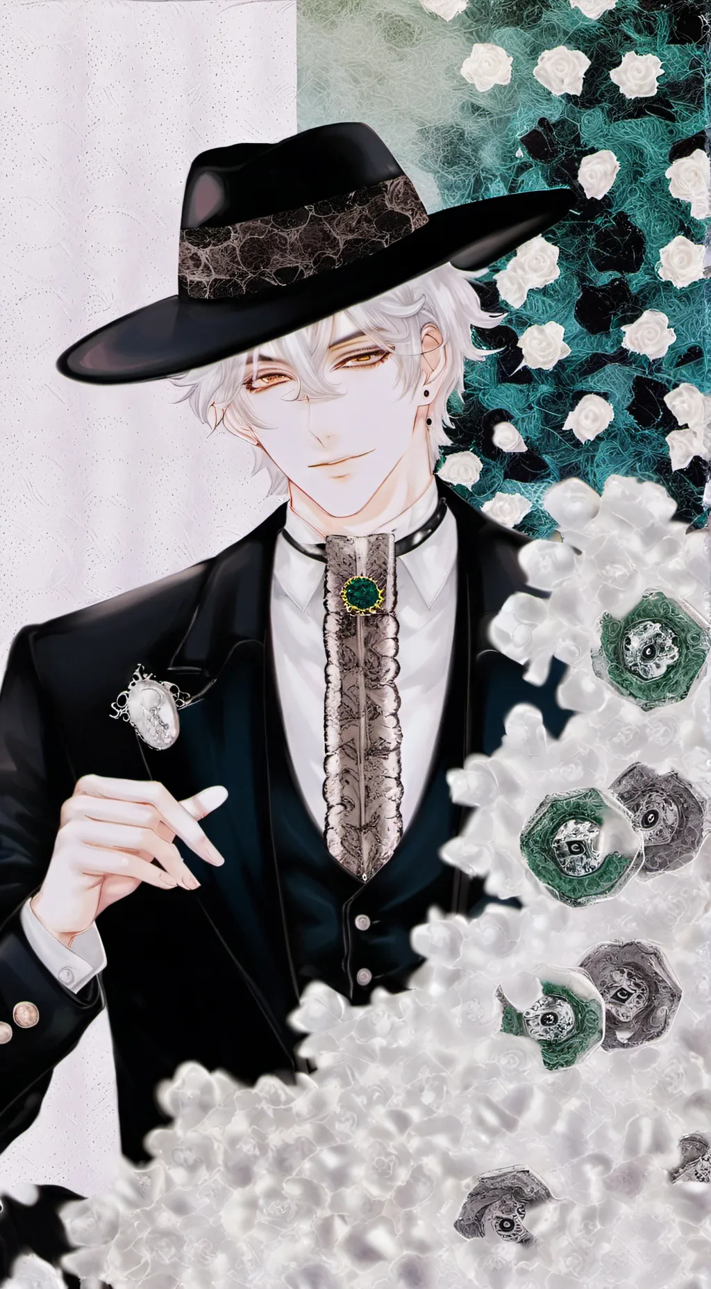 ai character: 🕊️☁︎~𝘷𝘪𝘯𝘤𝘦𝘯𝘵~☁︎🪽 background