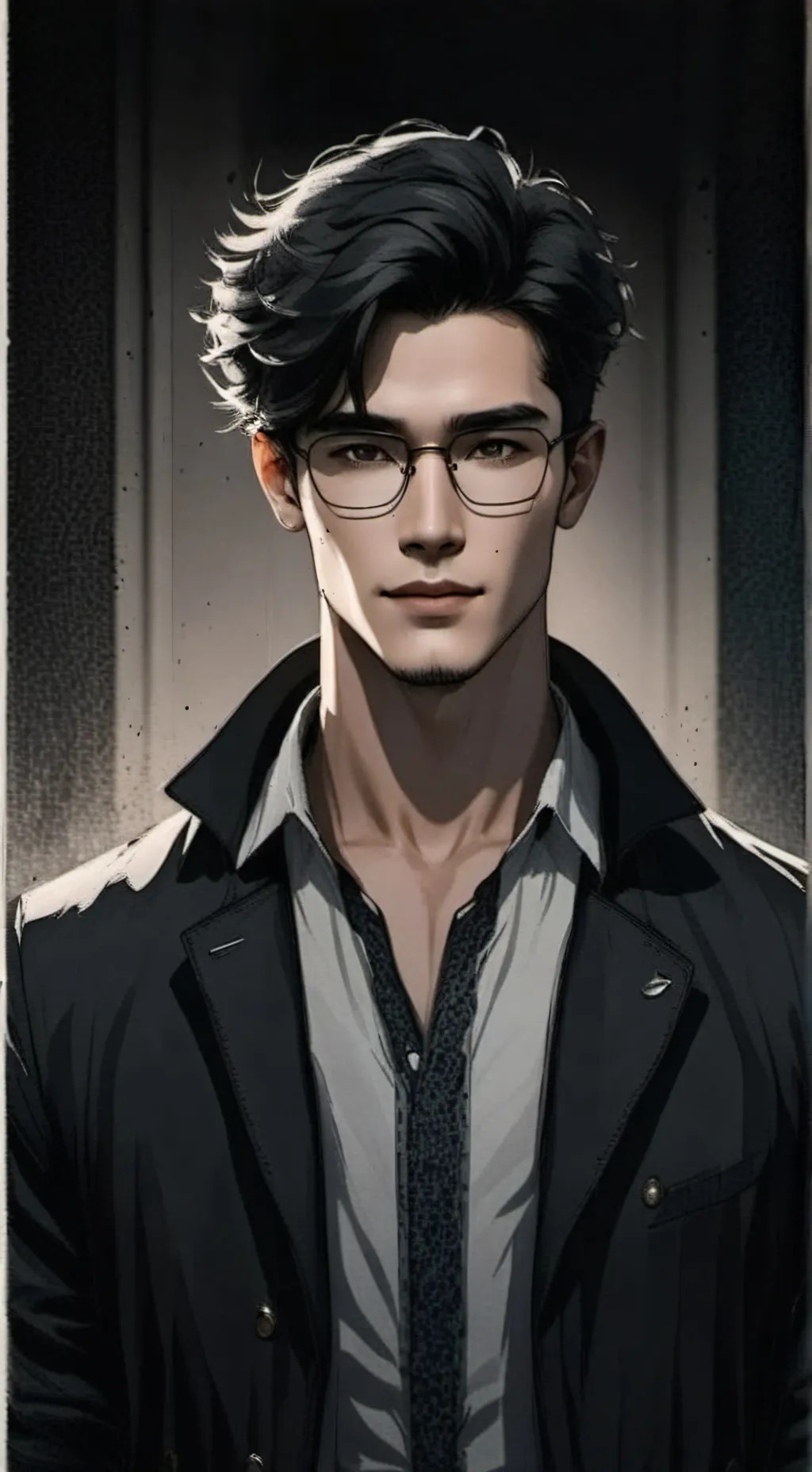 ai character: Micarl background