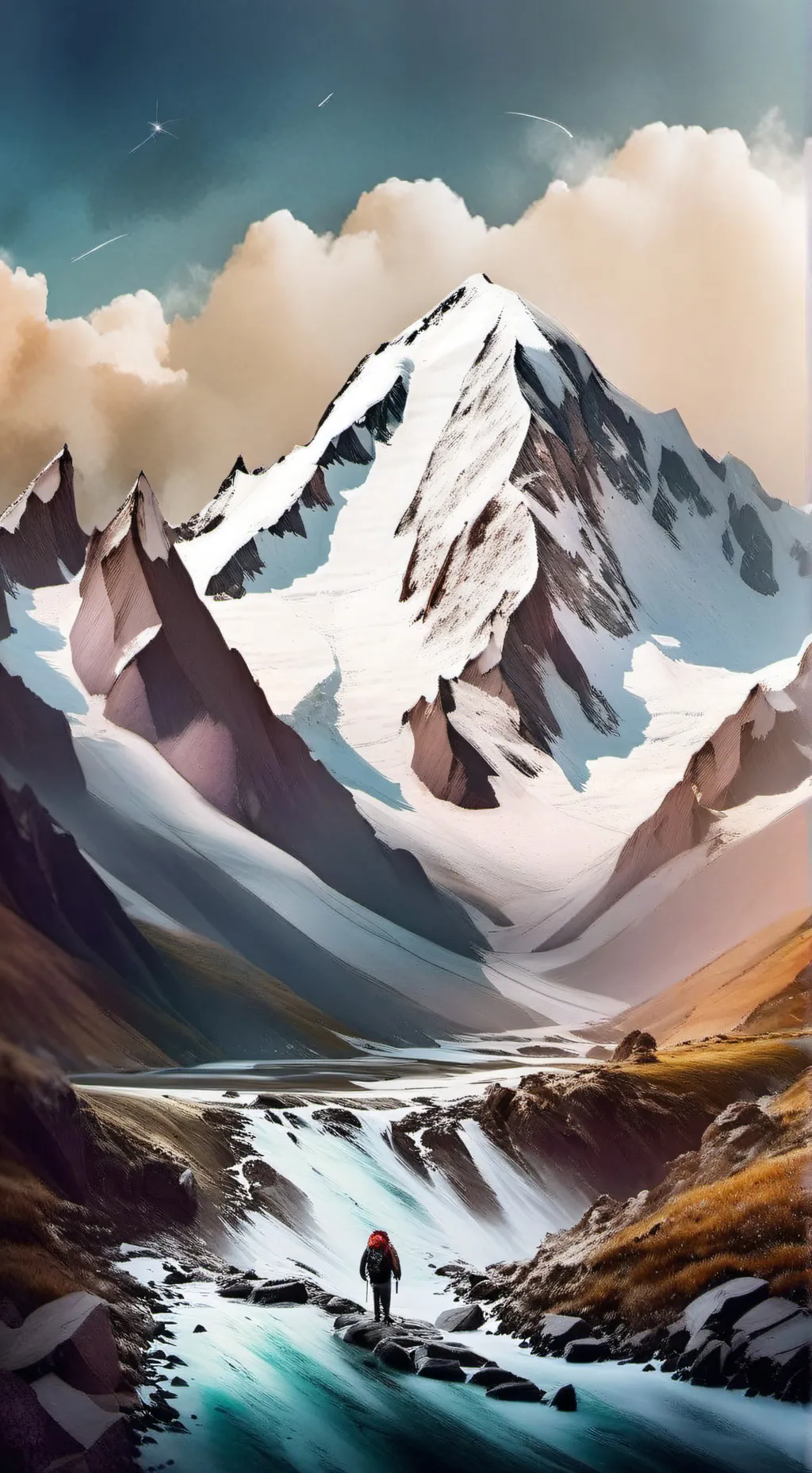 ai character: Aconcagua  background