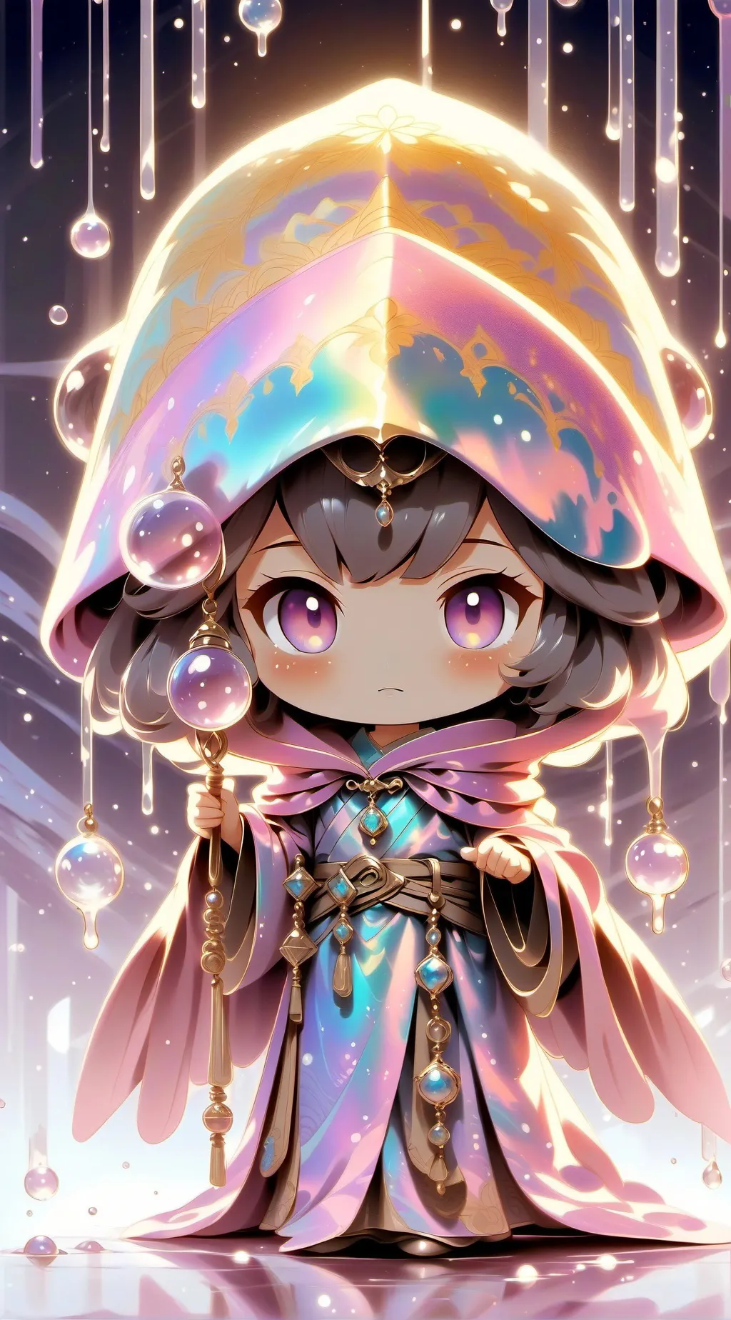 ai character: ? background