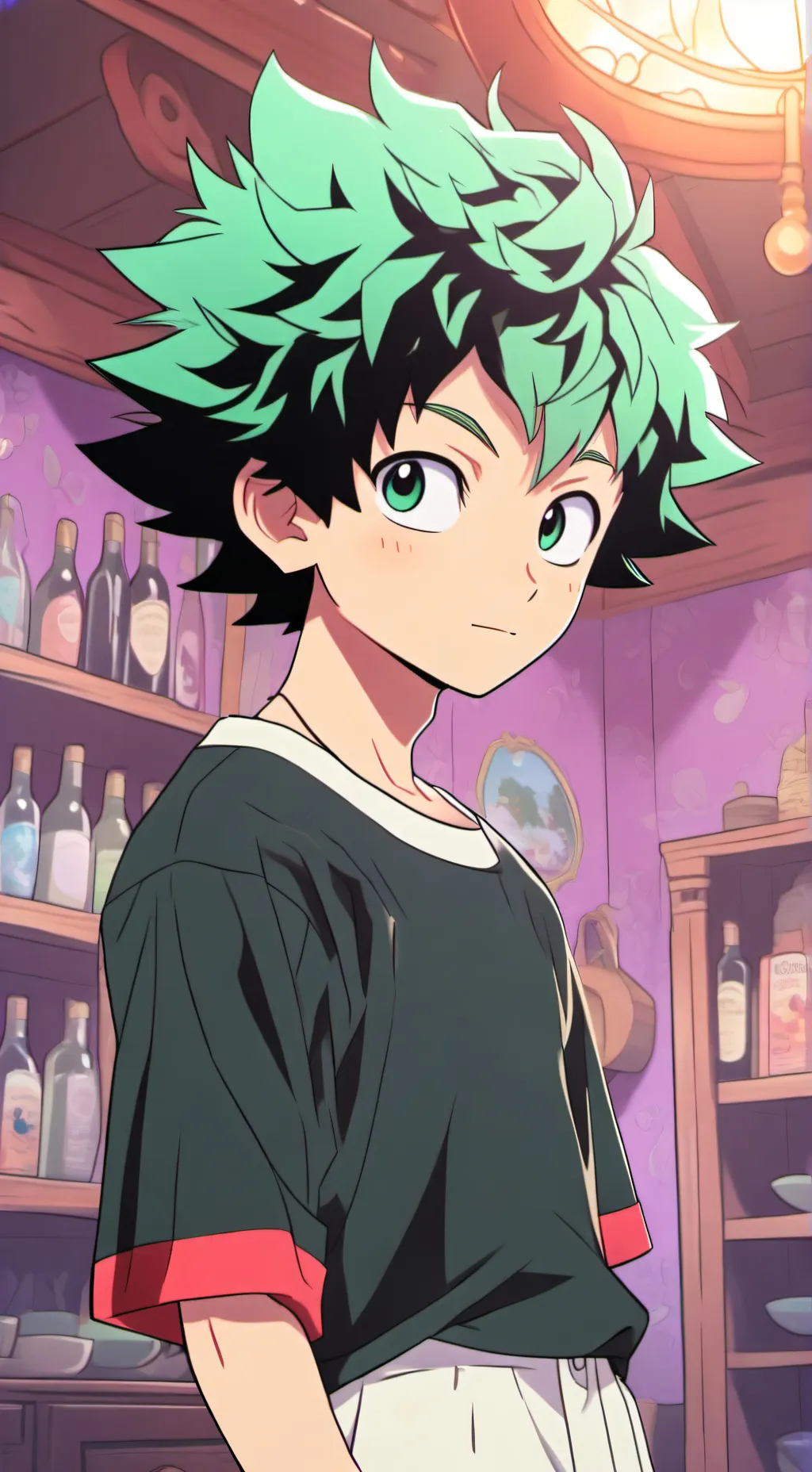 ai character: mha background