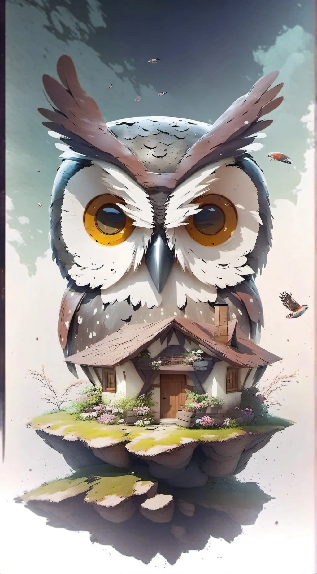 ai character: owl house  background