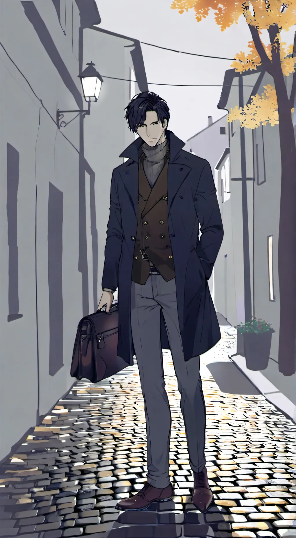 ai character: Darren background