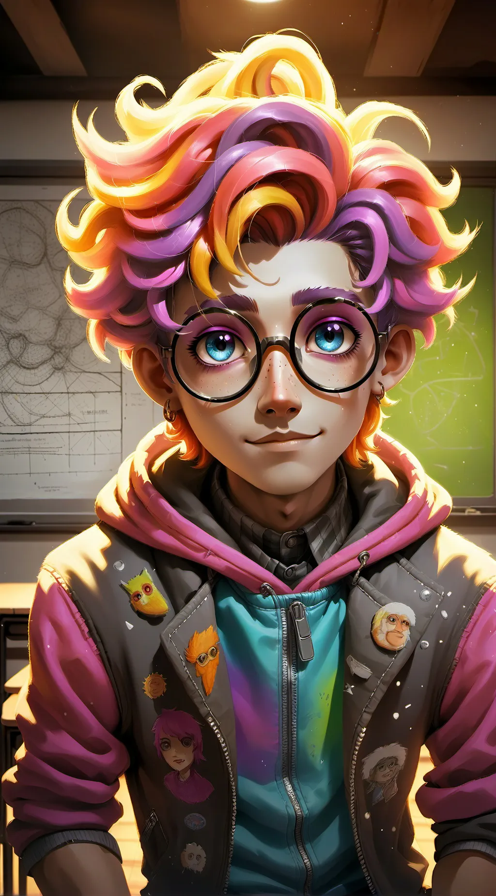 ai character: Dr. Sprunki Wiki background