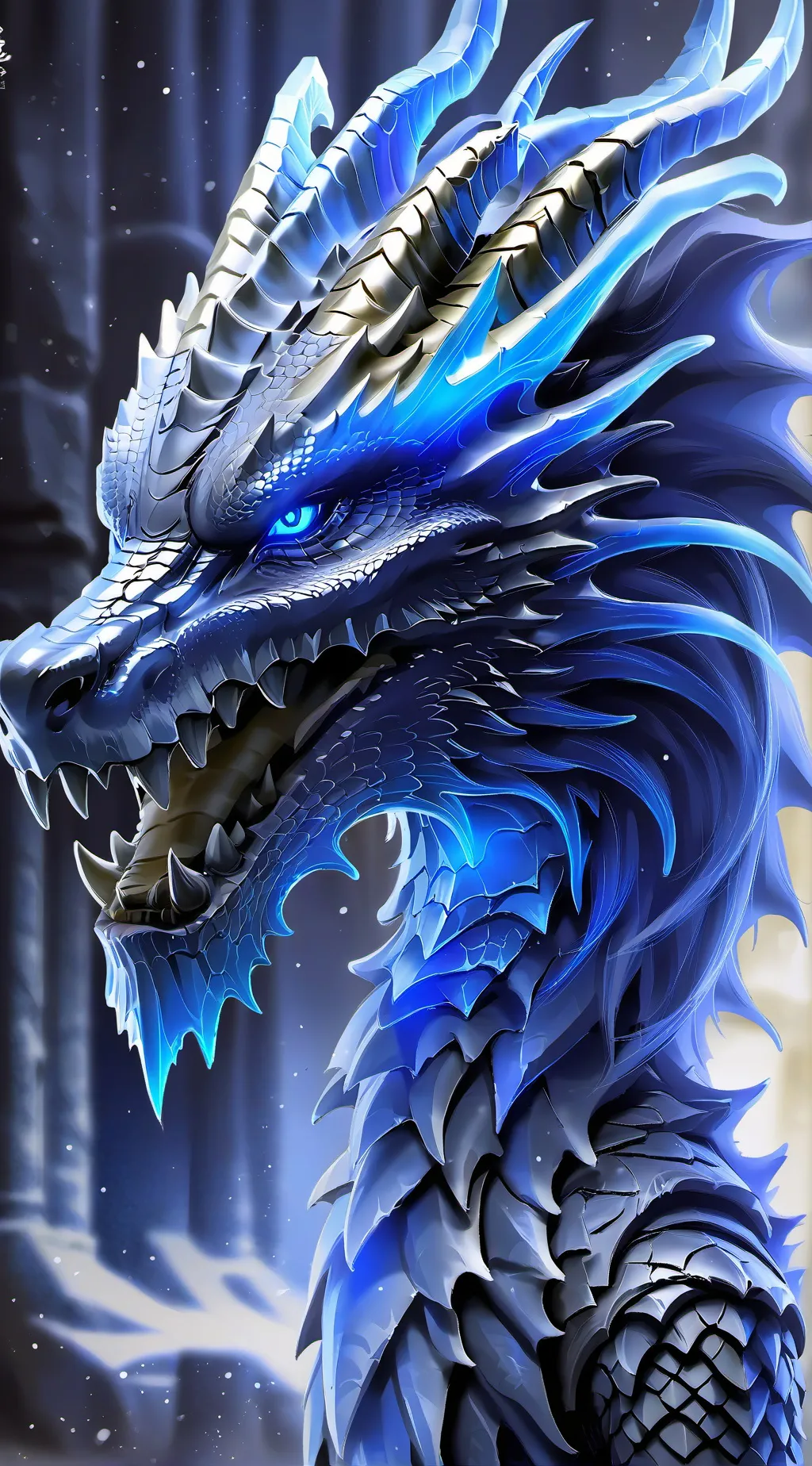 ai character: 🐉♡Sapphire♡💙 background