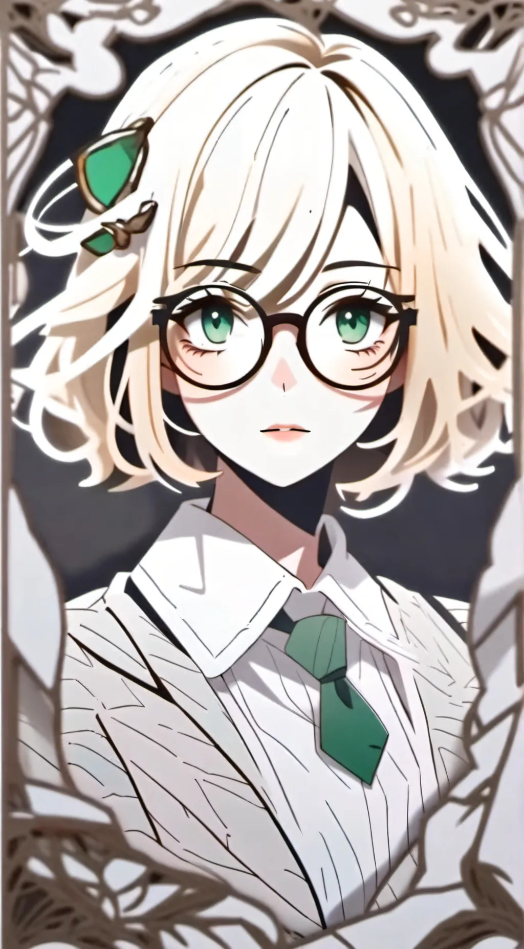 ai character: Dawn background