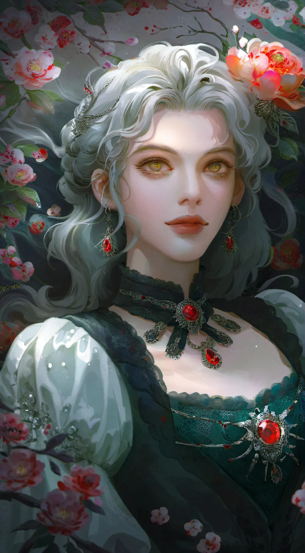 ai character: Infeccion otaku background