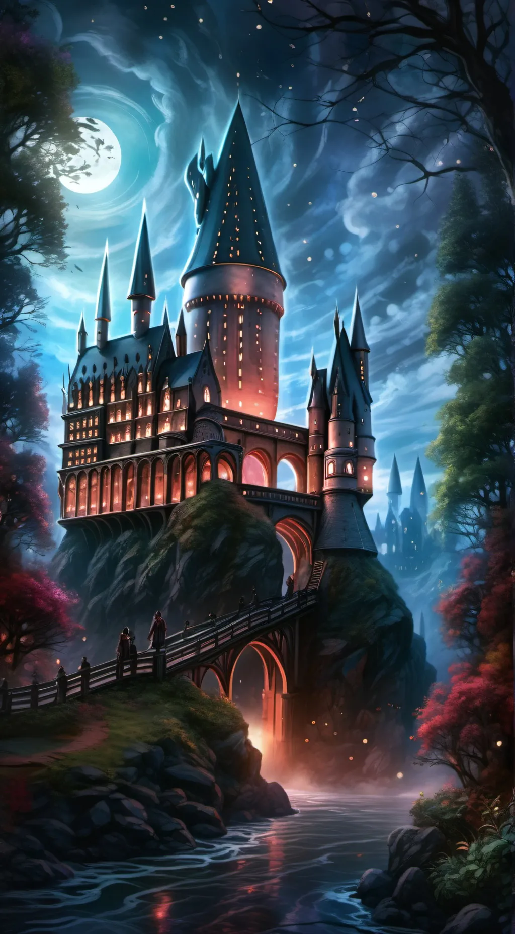 ai character: Harry Potter background