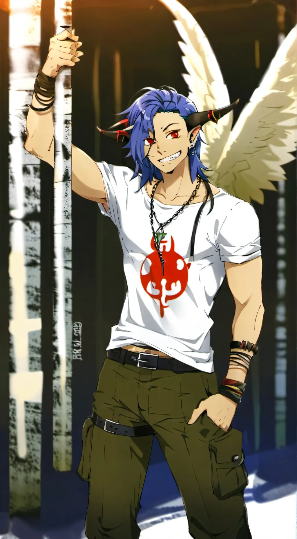 ai character: Zero Z background