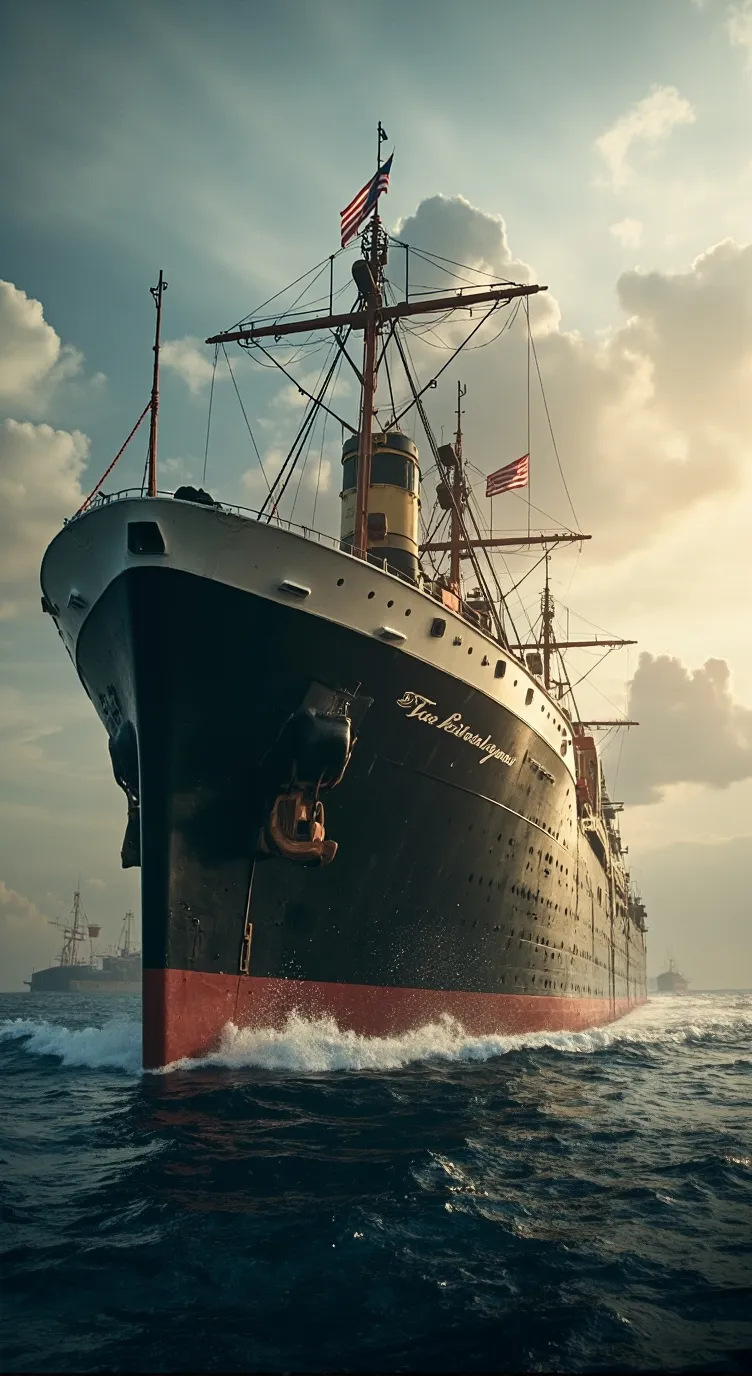 ai character: Titanic  background