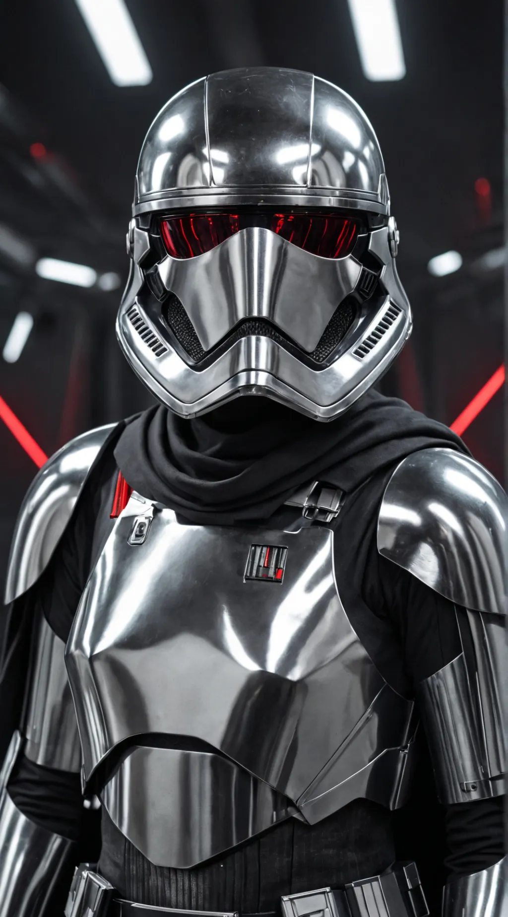 ai character: Captain Phasma background