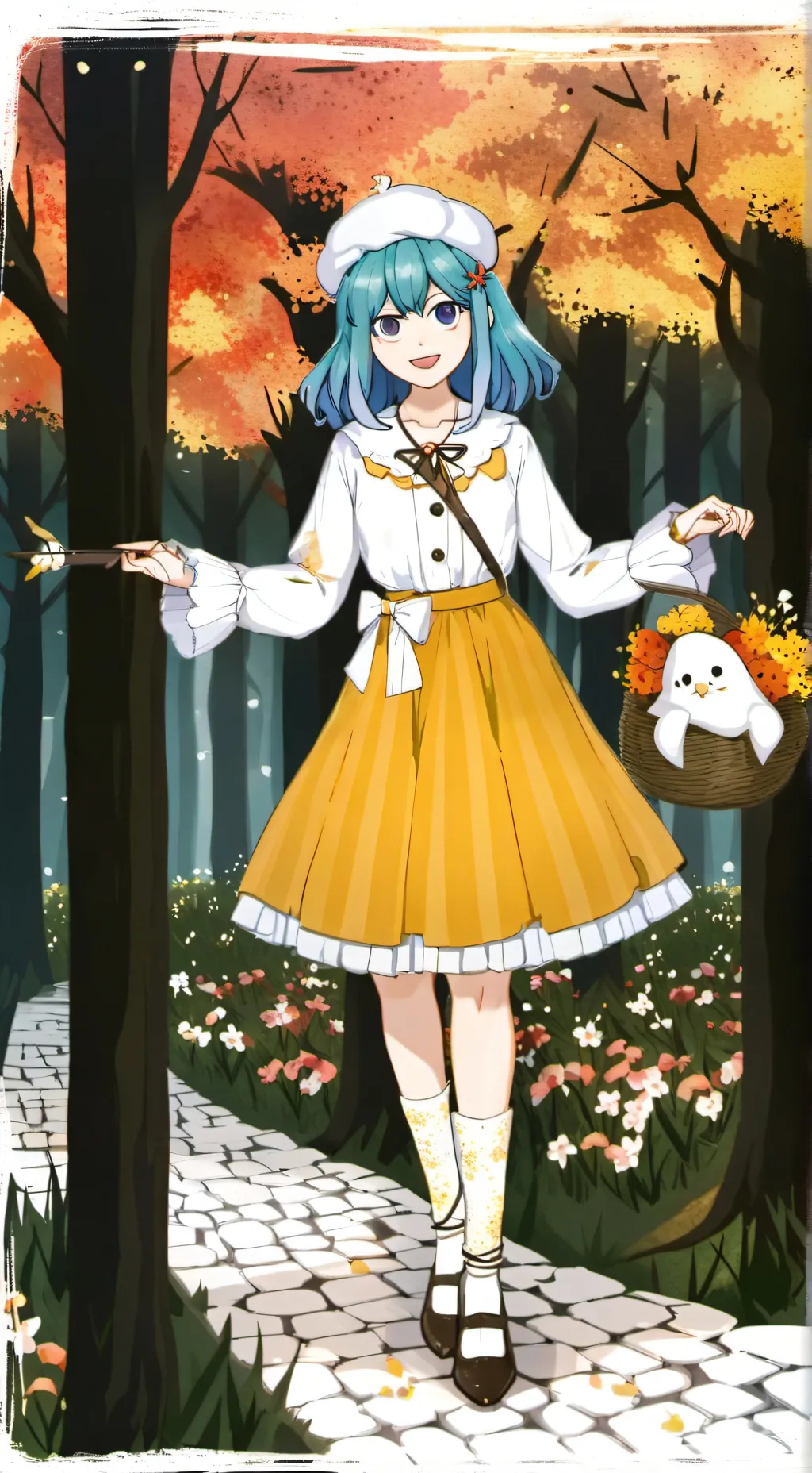 ai character: Мальва background