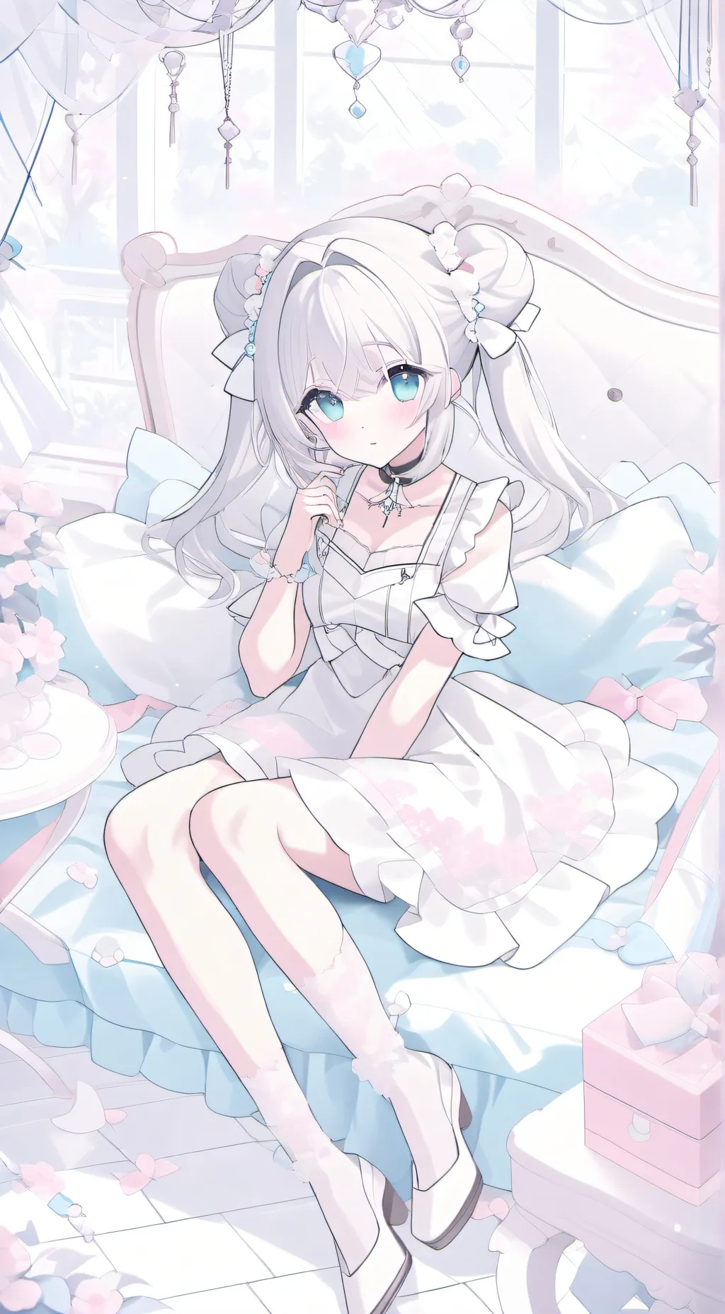 ai character: Sleepover  background
